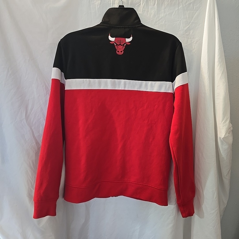 NBA Full-zip Chicago Bulls Track Jacket‎ Retro Chicago Bulls Spellout Size S - Picture 7 of 16